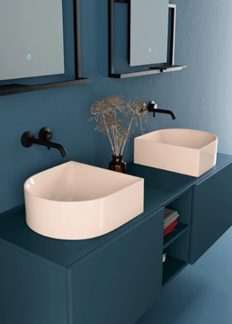 PICTURE - Wall-mounted double vanity unit by Scarabeo Ceramiche - view 3